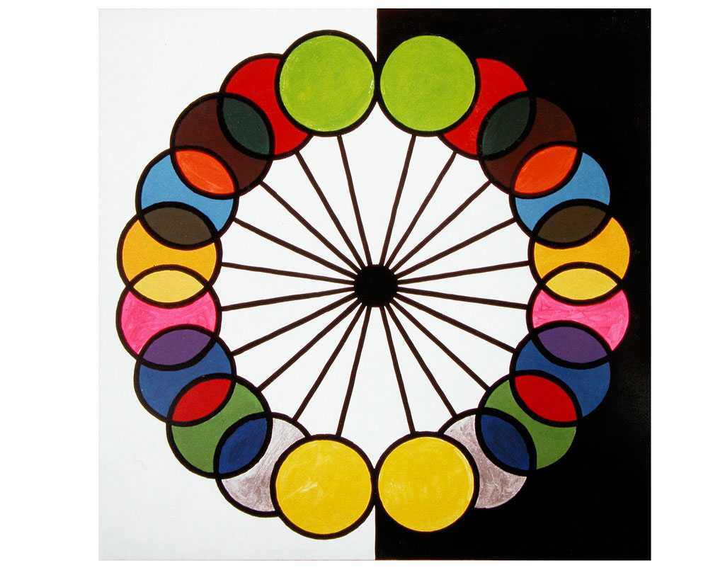 Claude Closky, ‘Tac tac at the night club,’ 1986, acrylic on canvas, 100 x 100 cm.